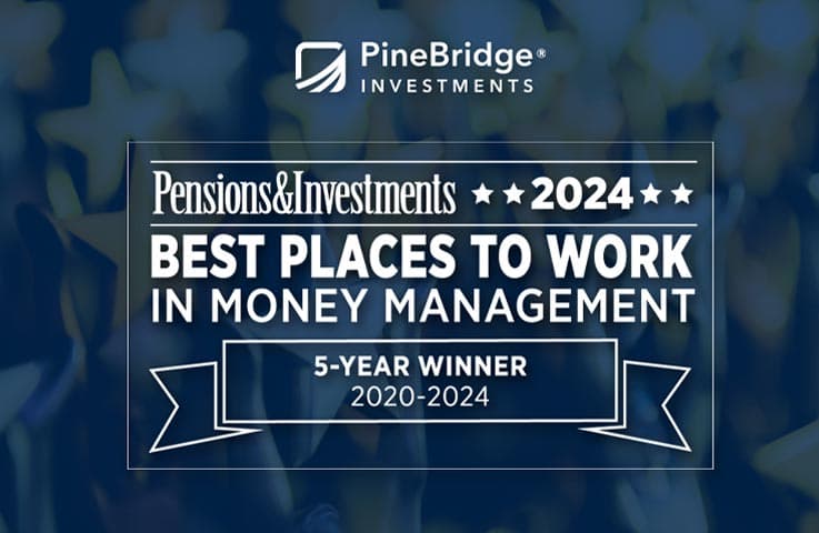 <p>PineBridge Investments Named One of <i>P&amp;I’s</i> “Best Places to Work in Money Management” for Fifth Year</p>