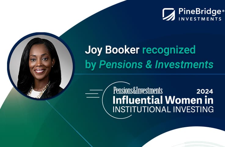 Joy Booker recognized by Pensions & Investments’ Influential Women in Institutional Investing 2024